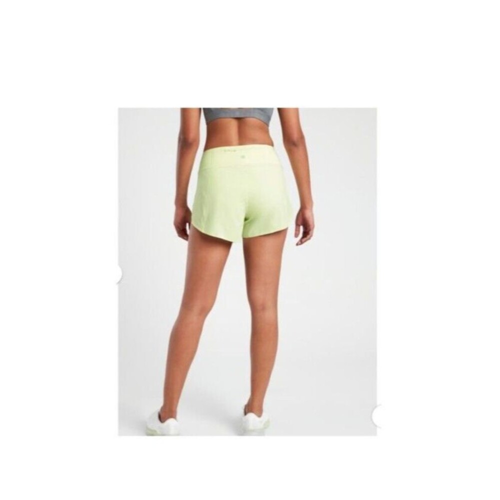Athleta Shorts Womens Medium Green‎ Run With It Athleisure - Picture 7 of 9